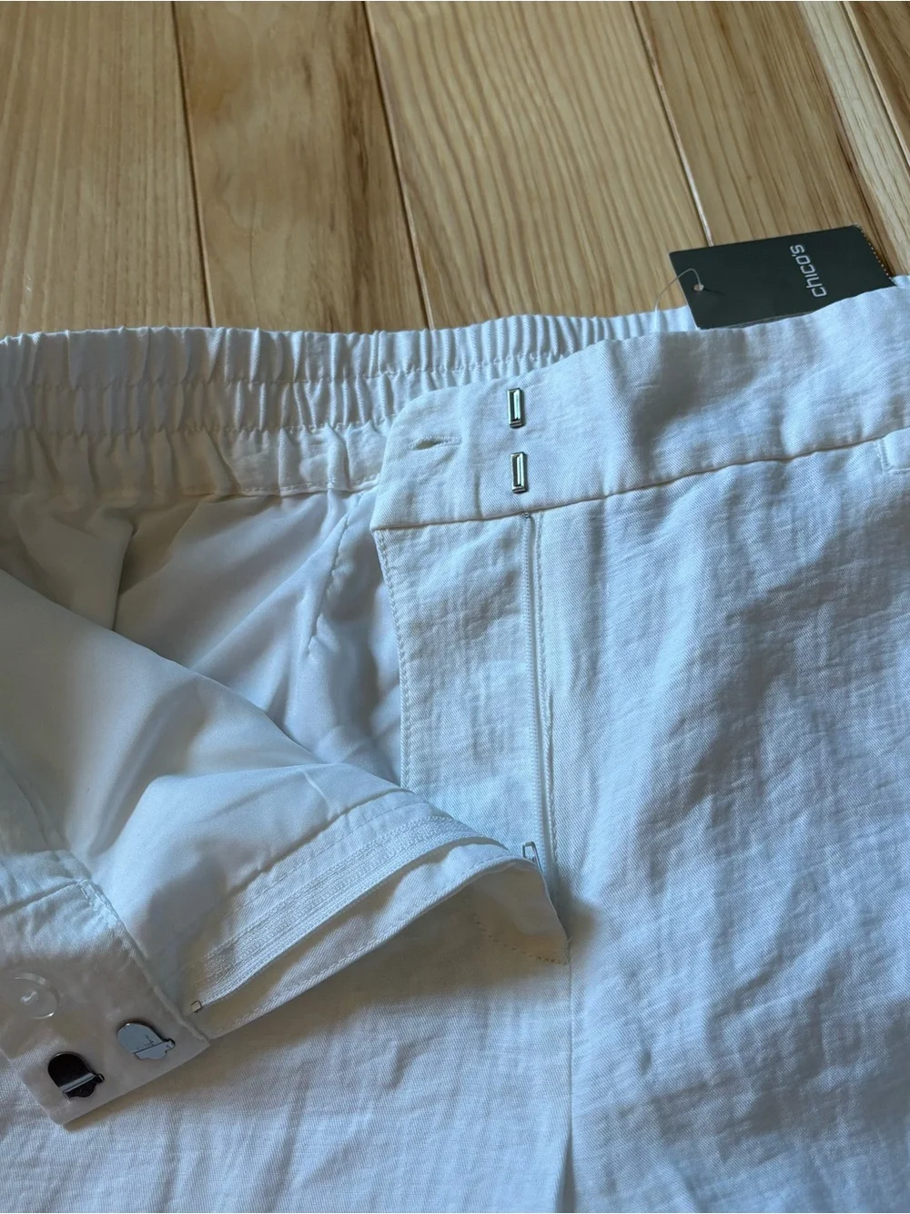 NEW Chico’s Travelers Collection Welt Pocket Pant
